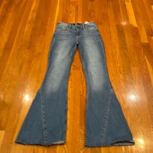 WORN ONCE HOLLISTER CALIFORNIA HIGH-RISE VINTAGE FLARE STRETCH SIZE 1R W/25 L/31
